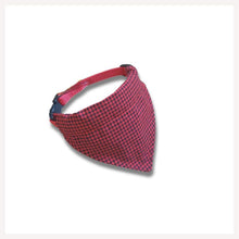 Pet Neck Fashion: 2in1 Gingham Collar Scarf for Cats and Dogs