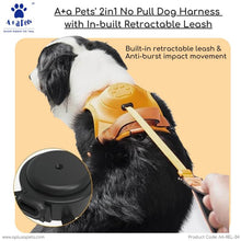 Retractable Leash Harness for Dogs Anti-Pull Solution