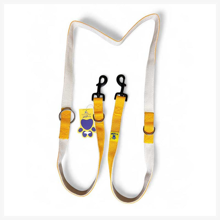 A+a Pets’ Multi-Function Cotton Leash - White Collection - www.aplusapets.com