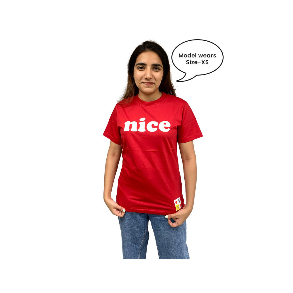 A+a Pets' Graphic Printed(Nice) T-Shirt Unisex | for Dog Cat Lovers | Casual Half Sleeve Round Neck T-Shirt | 100% Cotton