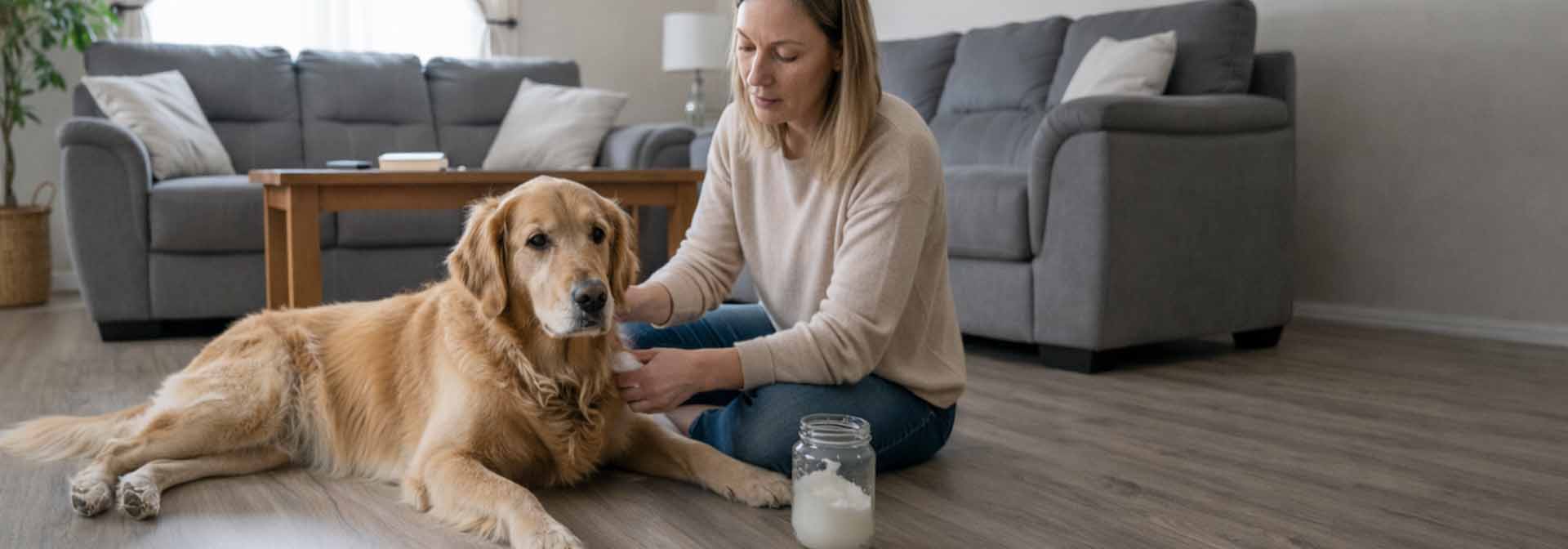 Coconut Oil for Dog Hygromas & Calluses: The 