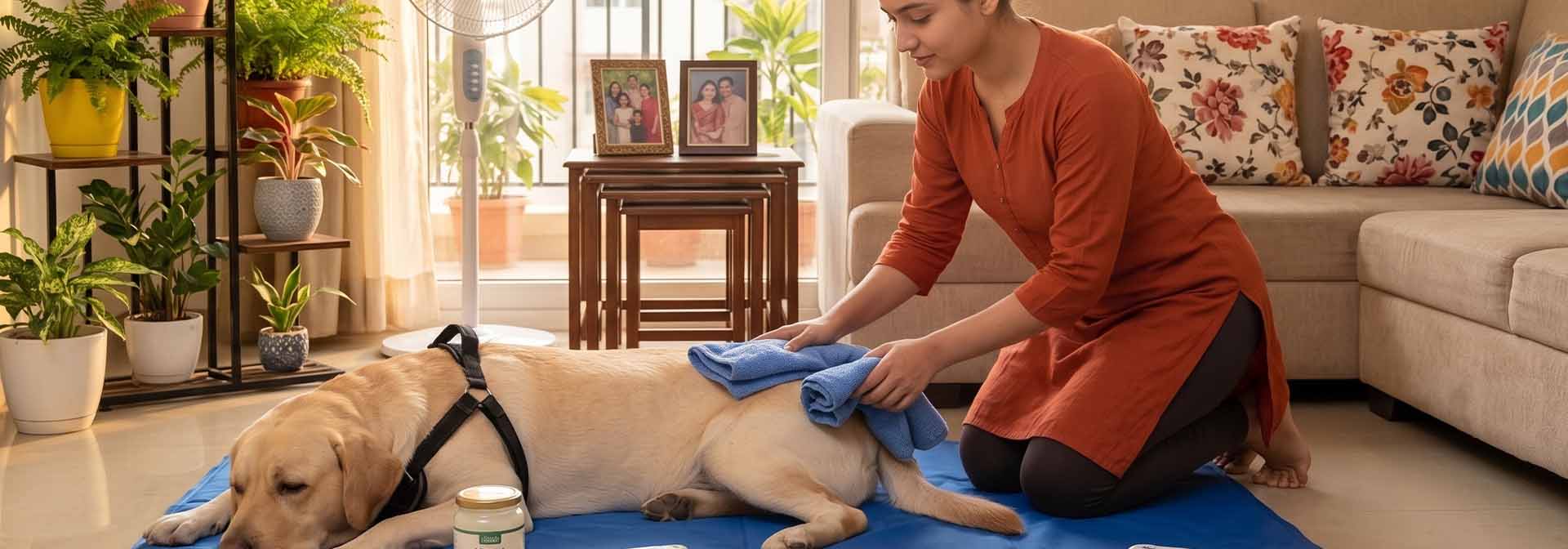 Dog Grooming & Skin-Check Routine for Mobility Gear in India