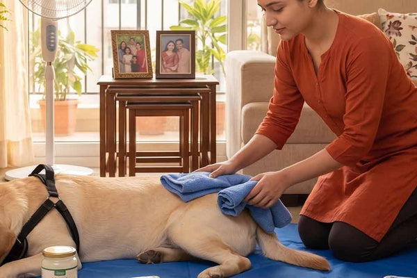 Dog Grooming & Skin-Check Routine for Mobility Gear in India