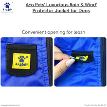 A+a Pets' Luxurious Rain & Wind' Protector Jacket for Dogs - www.aplusapets.com