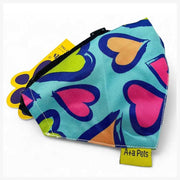 A+a Pets' 2in1 Scarf Collar Bandana for Dogs & Cats - Heart Collection - www.aplusapets.com