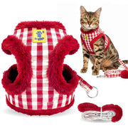 A+a Pets' Fur Harness & Leash Set for Cats & Small Dogs - www.aplusapets.com