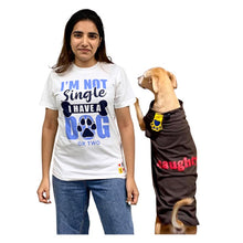 A+a Pets' Combo T-Shirts for Human & Pets | 100% Cotton - Not Single Collection