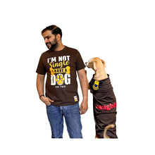 A+a Pets' Combo T-Shirts for Human & Pets | 100% Cotton - Not Single Collection