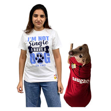 A+a Pets' Combo T-Shirts for Human & Pets | 100% Cotton - Not Single Collection
