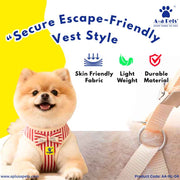 A+a Pets' Vest Style Harness & Leash Set for Cats & Small Dogs - www.aplusapets.com