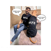 A+a Pets' Combo T-Shirts for Human & Pets | 100% Cotton - Soul Mate Collection