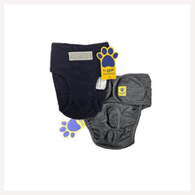 A+a Pets’ Cotton Reusable, Washable Diaper for Dogs - Navy & Grey (Set Of 2)