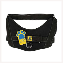 A+a Pets' No Pull Reflective Vest Harness for Dogs - Black