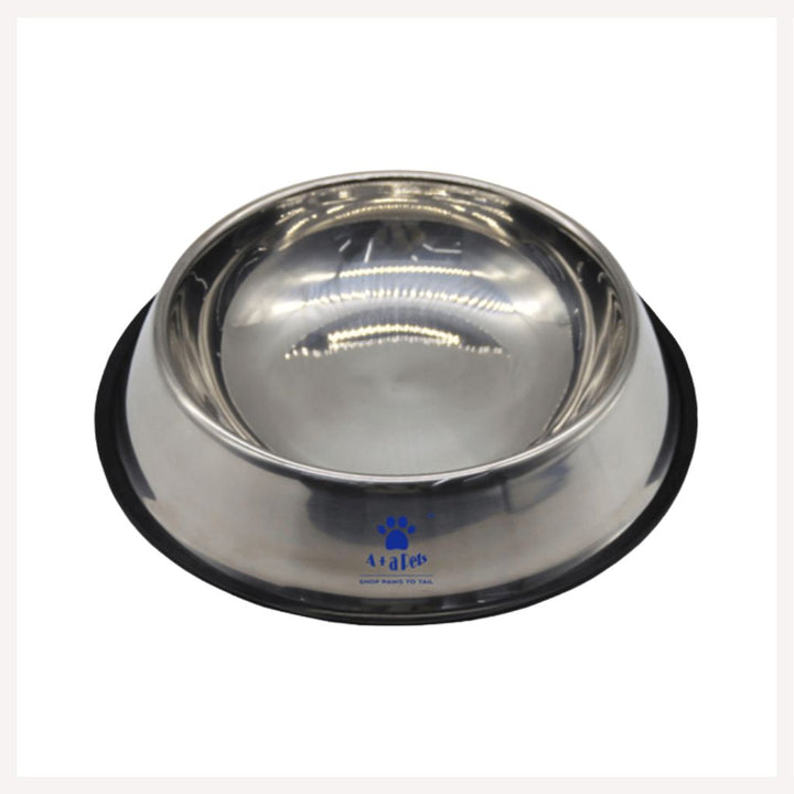 A+a Pets' Stainless Steel Feeding Bowl (1600ml) - www.aplusapets.com