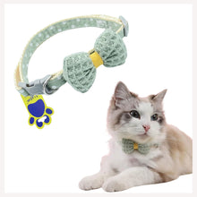 A+a Pets' Soft Handmade Collar for Cats - Bow Design