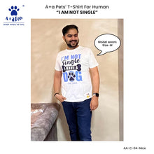 A+a Pets' Combo T-Shirts for Human & Pets | 100% Cotton - Not Single Collection