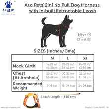 Retractable Dog Harness Size Chart