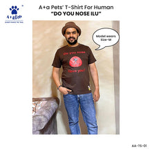 A+a Pets' Combo T-Shirts for Human & Pets | 100% Cotton - ILU Collection