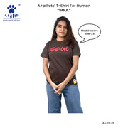 A+a Pets' Combo T-Shirts for Human & Pets | 100% Cotton - Soul Mate Collection - www.aplusapets.com