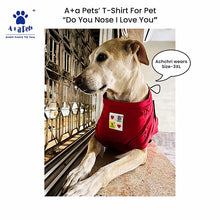 A+a Pets' Combo T-Shirts for Human & Pets | 100% Cotton - ILU Collection