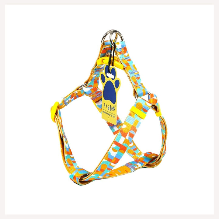 A+A Pets' Tetris Design Step In Harness - www.aplusapets.com