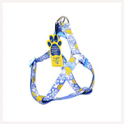 A+a Pets' Pirate Design Step In Harness - Blue - www.aplusapets.com