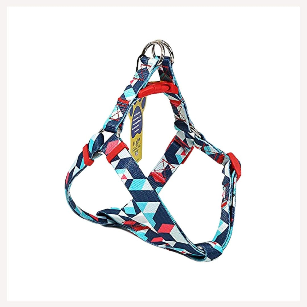 A+A Pets' Geometric Design Step In Harness - www.aplusapets.com