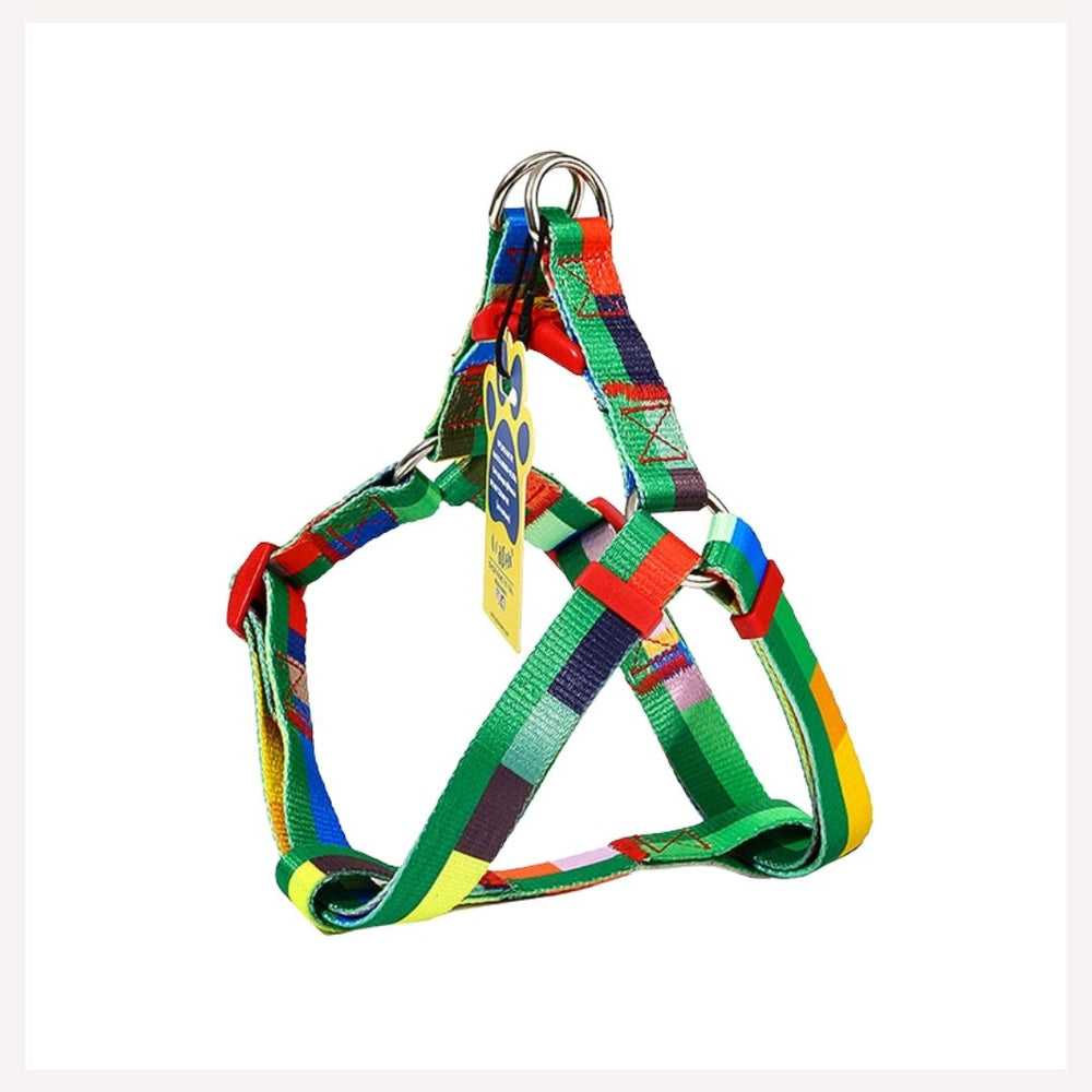 A+a Pets' Step in Harness For Dogs Cats Puppies in Block Design - www.aplusapets.com