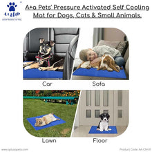 A+a Pets' Pressure Activated Self Cooling Mat for Dog & Cat –