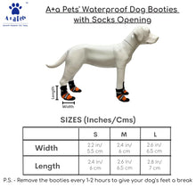 A+a Pets' Premium Dog Boots for All-Weather Adventures - Blue