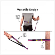 A+a Pets’ Hands Free Waist Tie-up Adjustable Leash - www.aplusapets.com