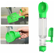 A+A Pets’ 4in1 Bottle for Pet With Water Food Poo Bags & Shovel - www.aplusapets.com