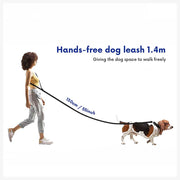 A+a Pets’ Hands Free Waist Tie-up Adjustable Leash - www.aplusapets.com