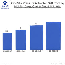 A+a Pets' Pressure Activated Self Cooling Mat for Dog & Cat