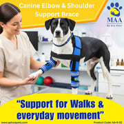 A+a Pets' Elbow Brace & Shoulder Support for Dogs for Front legs - www.aplusapets.com