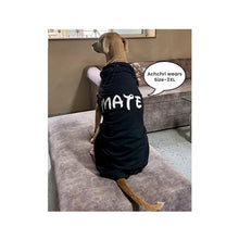 A+a Pets' Graphic Printed T-Shirt for Human 'Soul/Black' & Pets 'Mate/Black' - Combo