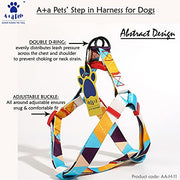 A+A Pets' Abstract Design Step In Harness - www.aplusapets.com