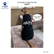 A+a Pets' Combo T-Shirts for Human & Pets | 100% Cotton - Soul Mate Collection - www.aplusapets.com