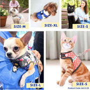 A+a Pets' Retro Vest Harness & Leash Set for Cats & Small Dogs - www.aplusapets.com