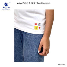 A+a Pets' Combo T-Shirts for Human & Pets | 100% Cotton - ILU Collection