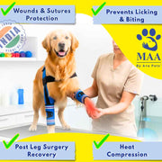A+a Pets' Elbow Brace & Shoulder Support for Dogs for Front legs - www.aplusapets.com