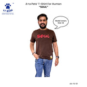 A+a Pets' Combo T-Shirts for Human & Pets | 100% Cotton - Soul Mate Collection - www.aplusapets.com
