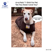 A+a Pets' Combo T-Shirts for Human & Pets | 100% Cotton - ILU Collection - www.aplusapets.com