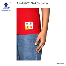 A+a Pets' Combo T-Shirts for Human & Pets | 100% Cotton - I Work Hard Collection