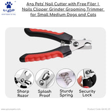 A+A Pets' Goodie Box of (3) for Dogs and Cats: Sweater, Nail Cutter with Free Filer, and Wand Toy
