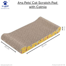 A+a Pets' Goodie Box of (2) for Cats: Scratch Pad, Tower Toy with Free Mouse Stick