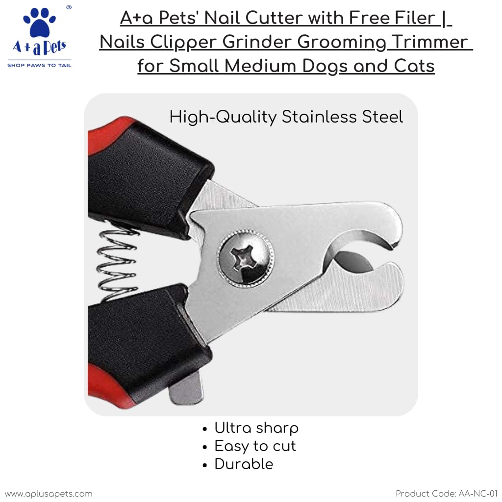 Amazon.com : PREMIUM Pet Nail Clippers For Cats and Dogs by Furpect Best  Dog Toenail Trimmer - Free Nail File For Professional Trimming and Filing  for Your Dog or Cat Clear Instructions