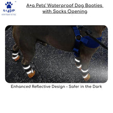 A+a Pets' Premium Dog Boots for All-Weather Adventures - Red