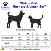 A+a Pets' Retro Vest Harness & Leash Set for Cats & Small Dogs - www.aplusapets.com