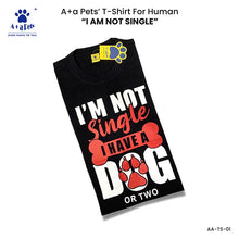 A+a Pets' Combo T-Shirts for Human & Pets | 100% Cotton - Not Single Collection